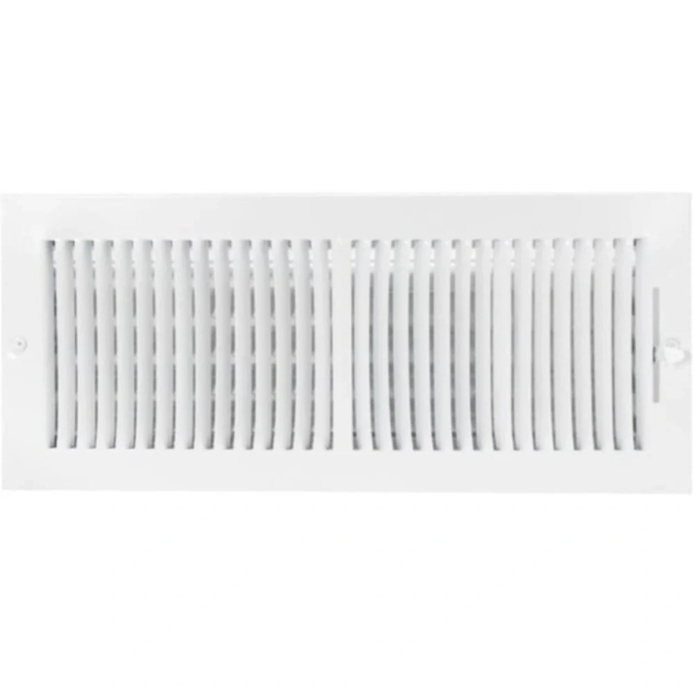 New EZ-FLO 16 x 6 Inch (Duct Opening) White Air Vent Cover for‎ Wall or Ceiling,